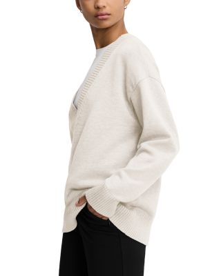 Deep V Knit Sweater