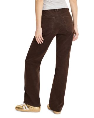 Better Than Suede Good True Straight Faux Suede Pants