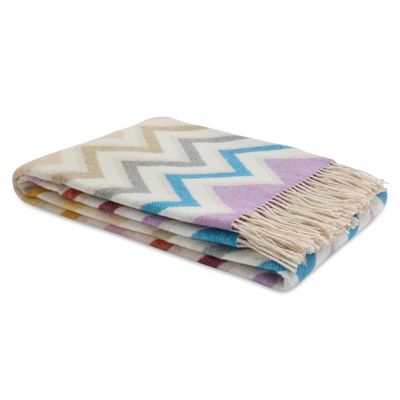 Watamu Jacquard Wool Blend Throw