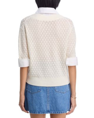 Esme Pointelle Knit Top