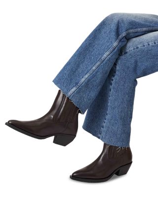 Women's Marcie Chelsea Leather Ankle Boots