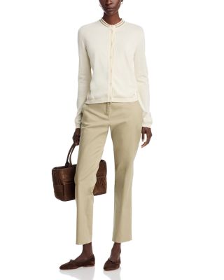 Stitched Trim Cardigan