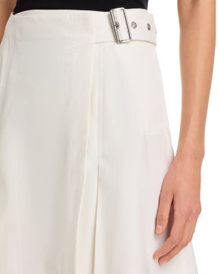 Two Toned Handkerchief Wrap Skirt 