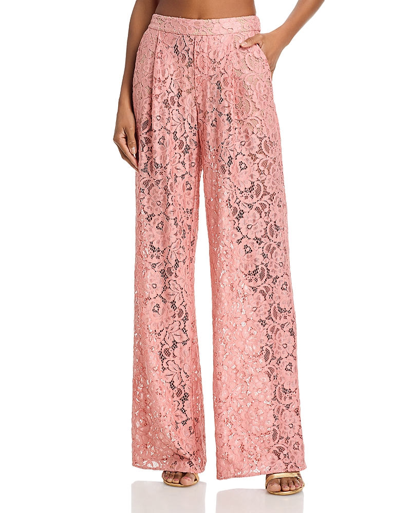 L'Agence Tavia Lace Pull On Pants