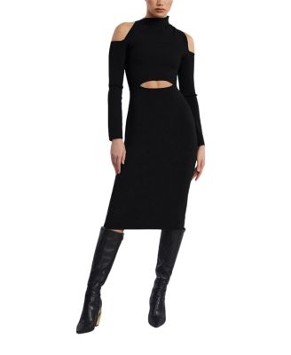 Cutout Cold Shoulder Dress