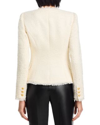 Nerina Collarless Structured Blazer