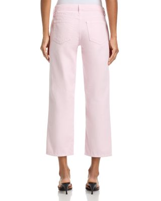 Celine Slim Femme Jacket & Blaine Low Rise Crop Stovepipe Jeans in Icy Lilac