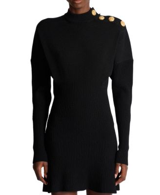  Short Flared Knit Dress