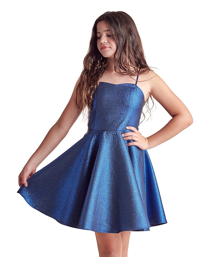 Un Deux Trois Girls' Fit and Flare Party Dress in Longer Length - Big Kid