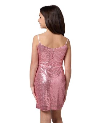  Girls' Sequin Mini Dress - Big Kid