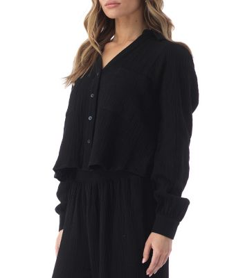  Kotys Textured Button Up Shirt