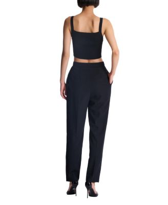  Knit Bralette Top with Buttons