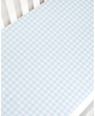 Picnic Gingham Crib Sheet