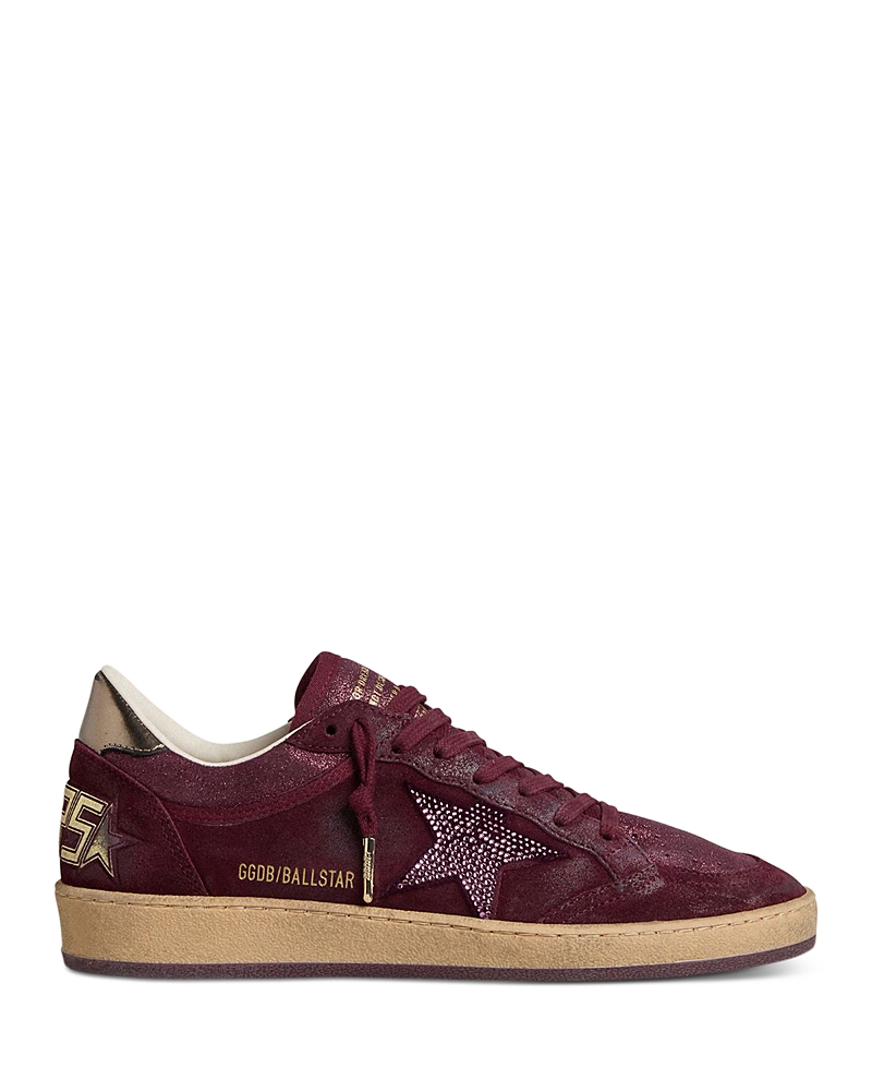 Golden Goose Women's Ballstar Suede Sneakers