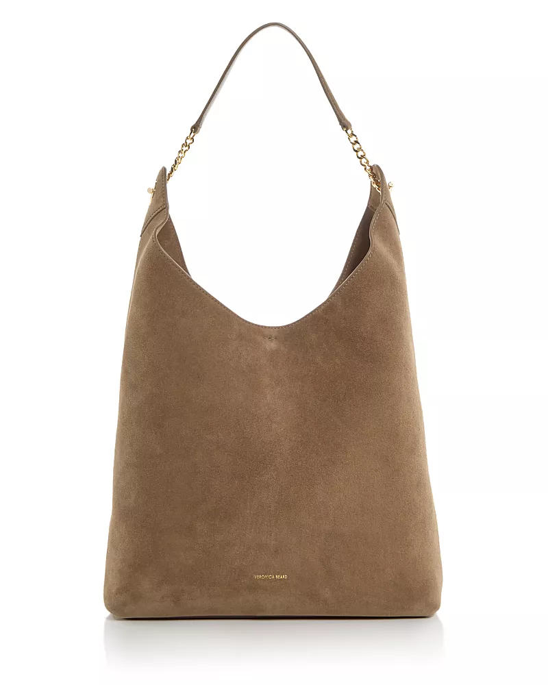 Veronica Beard Jour Suede Shoulder Bag