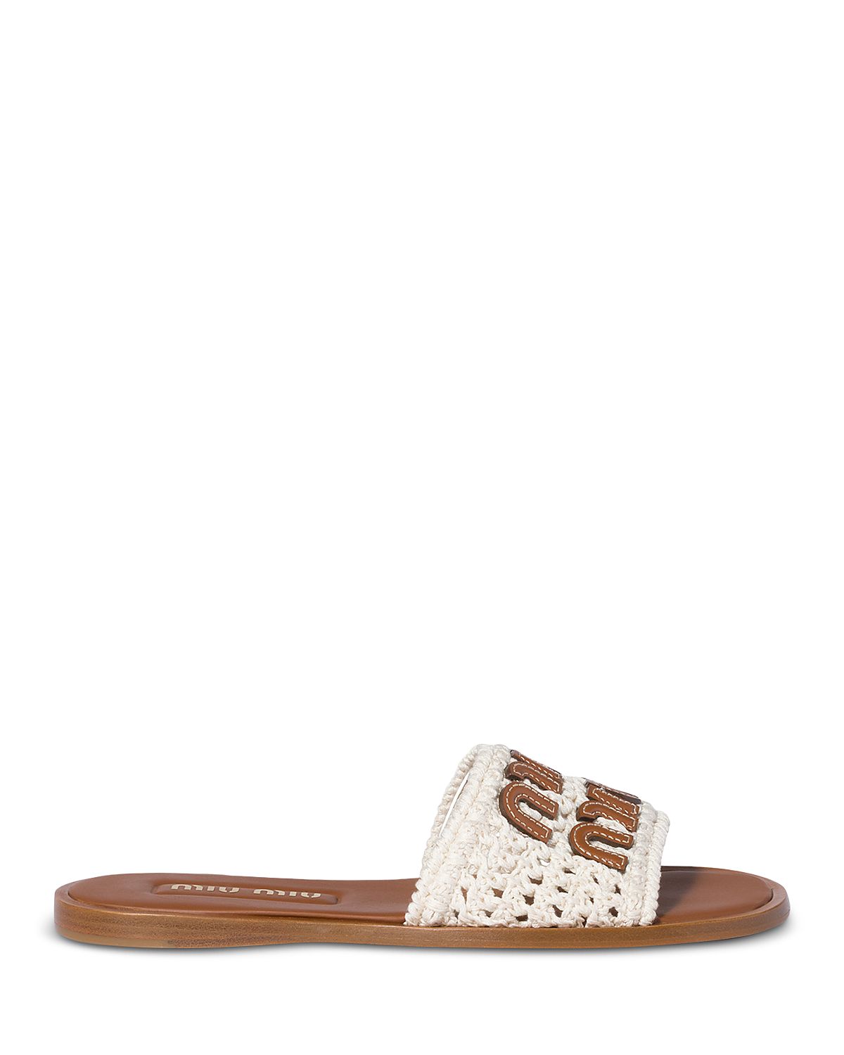 Miu Miu Women's Crochet Sandals