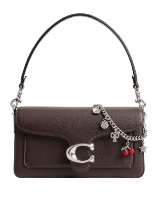 Crystal Motif Chain Bag Charm