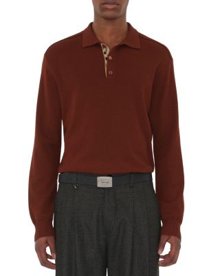 Marcus Long Sleeve Polo Sweater