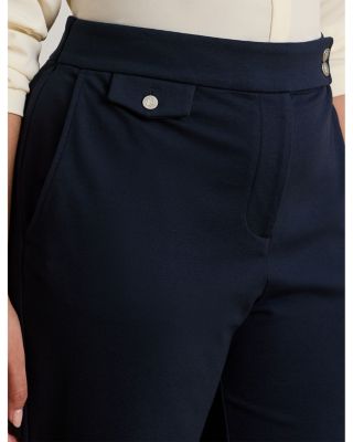 Plus Ponte Ankle Pants