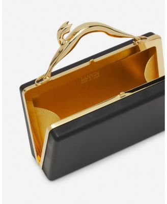 Fusion Cat Leather Clutch Bag