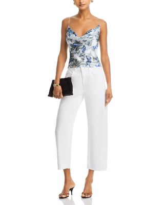 Calista Cowl Neck Silk Camisole