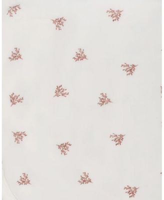 Unisex Velour Leaf Pattern Collection Blanket -Baby