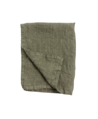  Stone Washed Linen Tea Towel