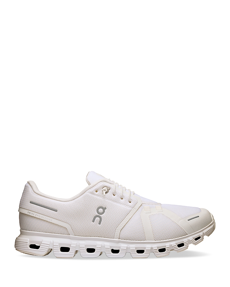 On Men's Cloud 6 Sneakers in White