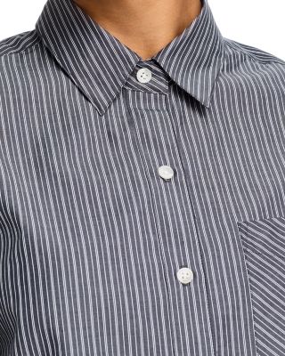 Lucia Striped Poplin Shirt