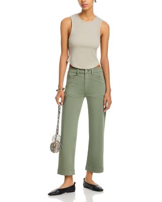 Quincy Mid Rise Ankle Jeans in Vintage Sweet Succulent