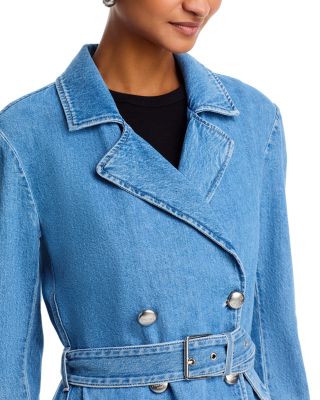 Bradley Denim Trench Coat