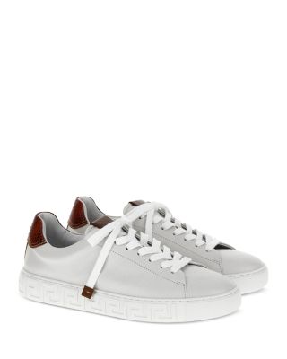 Men's Greca Leather Sneakers 
