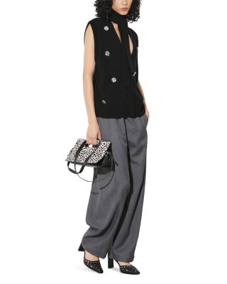 Mconome Barrel Leg Pants