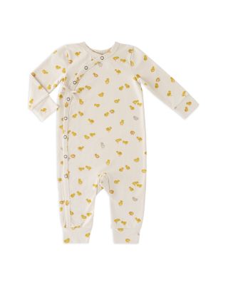 Unisex The Littles Printed Kimono Romper - Baby