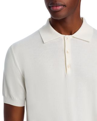 Egyptian Cotton Knit Polo Shirt