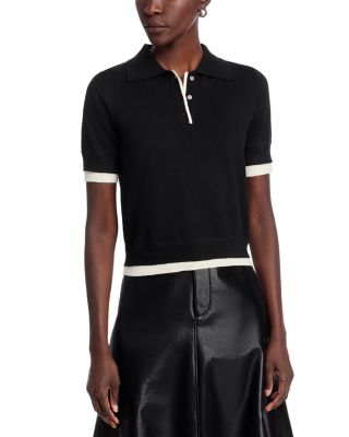 Contrast Trim Polo Shirt