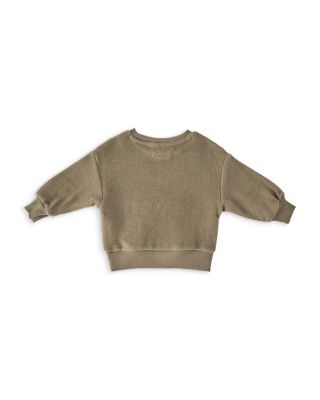 Unisex Teddy Fleece Dropped Shoulder Sweatshirt - Baby