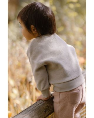 Unisex Teddy Fleece Dropped Shoulder Sweatshirt - Baby