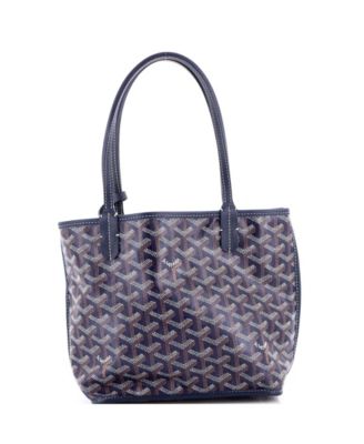  Mini Anjou Reversible Tote Coated Canvas