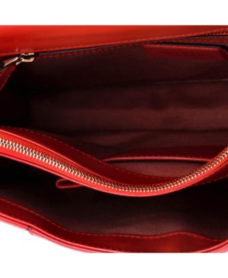  Medium Serpenti Forever Square Shoulder Bag Leather