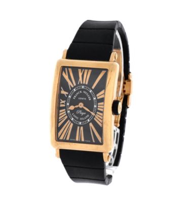  Long Island Playa Quartz Watch in Rose Gold and Rubber 26mm