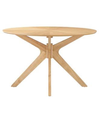  Crossroads Wood Dining Table