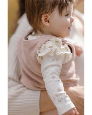 Girls' Teddy Fleece Overall - Baby