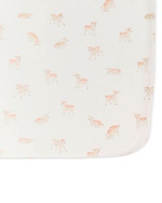 Unisex Printed Crib Sheet