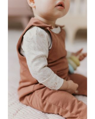 Unisex French Terry Overalls - Baby