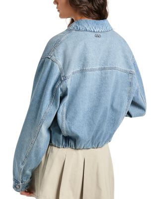 Denim Bomber Jacket