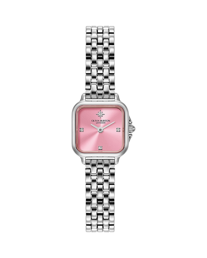 Olivia Burton Mini Grosvenor Watch, 20mm x 20mm