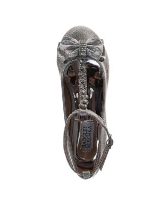 Girls' Sparkly Stones and Ribbon Dress Sandals - Toddler, Little Kid, Big Kid