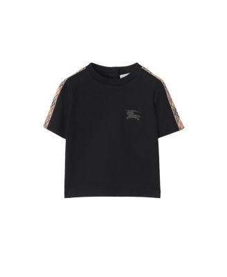  Check Trim Cotton T-shirt - Baby