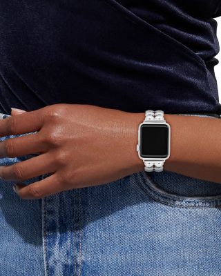 Apple Watch&reg; Crystal Stainless Steel Bracelet, 38/40/41mm